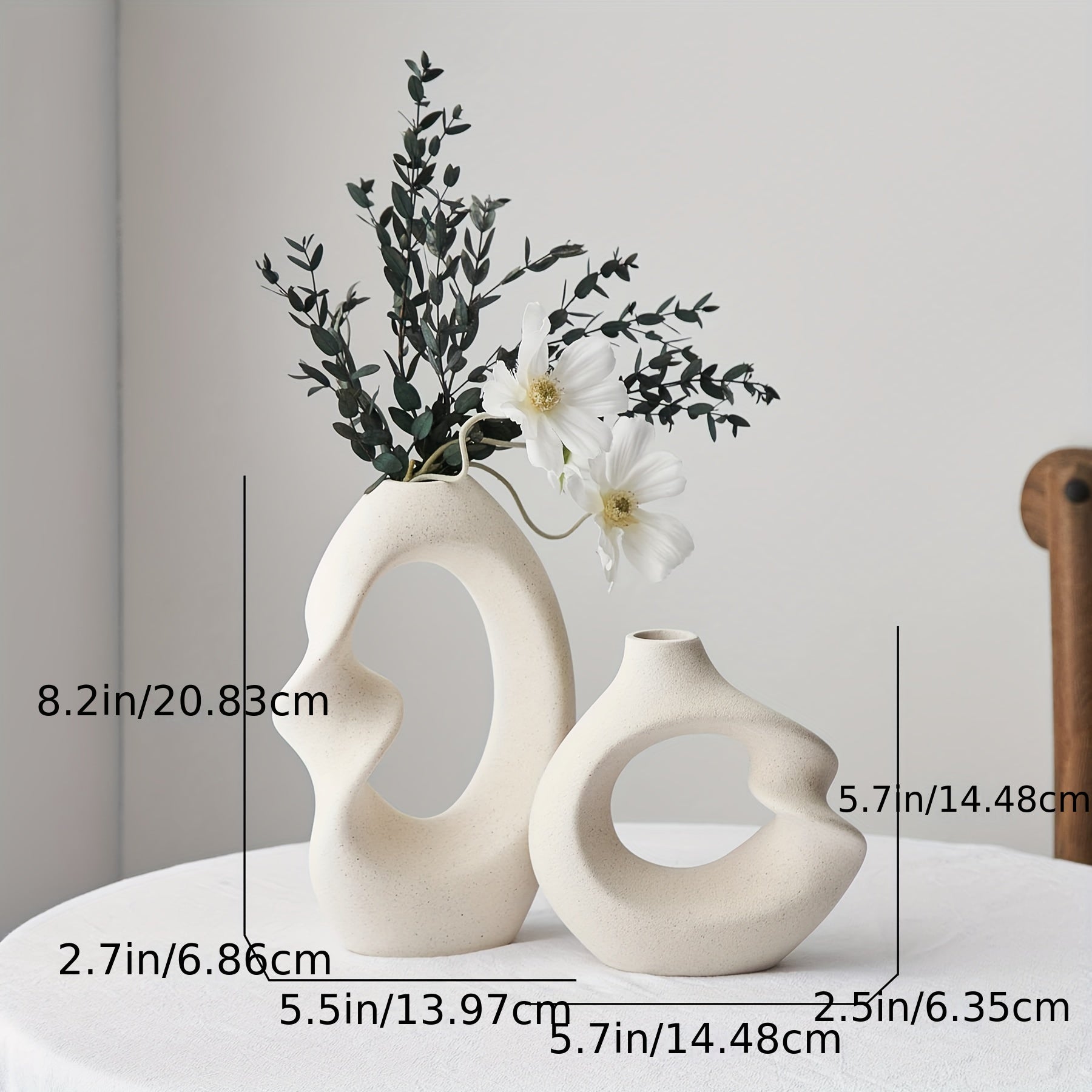 Abstract Elegance: Modern Ceramic Vases Vixilly 7