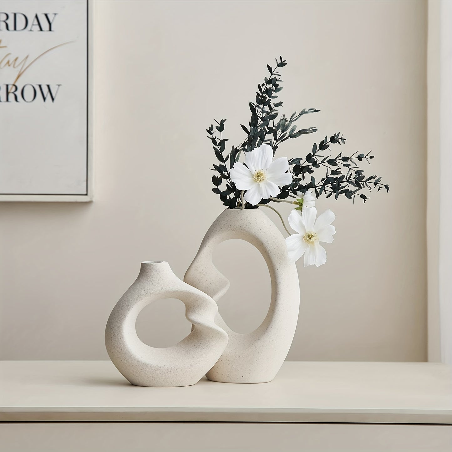 Abstract Elegance: Modern Ceramic Vases Vixilly 1